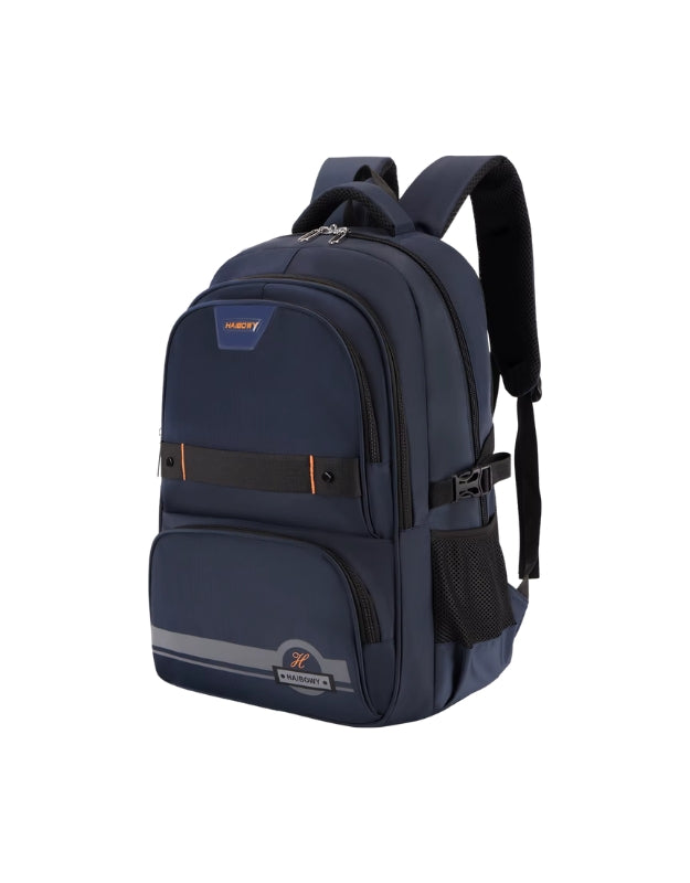 Haibowy ultra-light polyester backpack in navy blue, spacious and durable